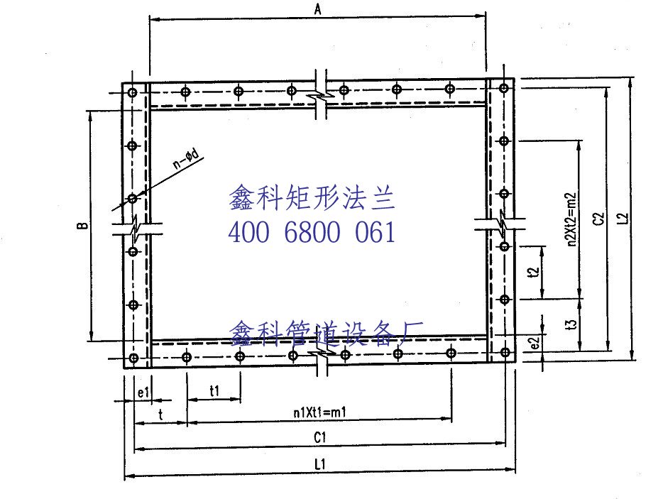 矩形法兰